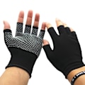 Miniatyrbild 1 av 6: Vinterhandskar för män Varm pekskärm Sportfiske Stänksäker skidåkning Army Cykling Snowboard Halkskyddad dragkedja Damhandskar Half glove M