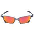 Miniatyrbild 1 av 6: MTB Man Polarized Solglasögon Cykelglasögon UV400 Fiskesolglasögon Metall Cykelglasögon Cykling Glasögon Ridglasögon A1-1 Red