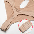 Miniatyrbild 6 av 6: Full Body Shapewear Dam Deep V Sexig Cabriolet BH Stringform Bär Rygglös Osynlig Push Up BH Underkläder Bantningskorsett 2pads L(36or80)