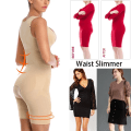 Miniatyrbild 2 av 6: Shapewear Dam Helkroppsformare Bantning Body Öppen gren Korsett Waist trainer Shaping Underkläder Butt Lifter Underkläder Fajas Beige 2XL to 3XL