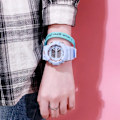 Miniatyrbild 6 av 6: Digitala klockor för kvinnor Män Barn Watch 24 timmar Mode Watch LED Elektronisk Sport Kvinnlig Klocka reloj mujer Style 1(.318)