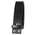 Miniatyrbild 6 av 6: Herr PU-läder Bälte utan spänne DIY Bältestillbehör 3,8cm Black 115cm