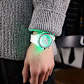 Miniatyrbild 5 av 6: Kvinnor Blixt Lysande Flerfärgad Rhinestone LED watch Trender Studenter Älskare Gelé Kvinna Herrklockor Ljus Watch white