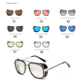 Miniatyrbild 4 av 6: Iron Man 3 Matsuda TONY stark Solglasögon Herr Rossi Coating retro Vintage Designer Solglasögon Oculos Masculino Gafas del UV400 9-XY62-C5 as other