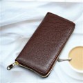 Miniatyrbild 1 av 6: Kvinnor/män visitkortshållare Röd/kaffe/baksida Cover Bank-/ case med 36 bitars lång kortplånbok 38 bits coffee