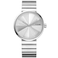Miniatyrbild 1 av 6: Unik Creative Halv Transparent Unisex watch klocka För män Kvinnor Par Nörd Snygga Läder Armbandsur Mode Quartz watch DESIGN 3 (A)
