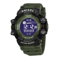 Miniatyrbild 1 av 6: 2023 LED digital watch för barn Sport Vattentäta klockor Pojke Flicka Watch Elektronisk klocka Relojes Elektroniska klockor Army Green