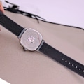 Miniatyrbild 4 av 6: Ny 4 färger Real Auto Date Watch Japan Quartz Man Timmar Finmode Äkta Läder Armband Pojkepresent Julius Box Blue