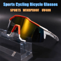 Miniatyrbild 3 av 6: JSJM 2022 Nya utomhuscyklingssolglasögon för män Kvinnor Mode Sport Ridglasögon Cykling Solglasögon Cykel MTB-glasögon UV400 C5 As the pictures