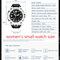 Miniatyrbild 4 av 6: SANDA Herr Militärklockor Vit Watch LED Digital 50M vattentät watch Herr Multifunktionsklocka Relogio Masculino 6030 Men White