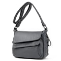 Miniatyrbild 1 av 6: VANDERWAH Lyxiga plånböcker och handväskor i mjukt läder Damväskor Designer Kvinnor Crossbody-väskor för kvinnor Sac A Main Gray