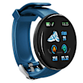 Miniatyrbild 1 av 6: Män Klockor Blodtryck Rund Smart watch Dam Vattentät Sport Puls Fitness Tracker Klockor för Android IOS Telefon D20 Blue