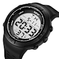 Miniatyrbild 3 av 6: TPW överdimensionerad 53 mm digital watch för manlig 5ATM simkalender Red