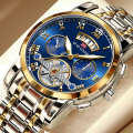 Miniatyrbild 3 av 6: 2023 Nytt VA VA VOOM toppmärke Relogio Masculino Herr Luxury Luminous Armbandsur Imitera Quartz Watch för män 2421J