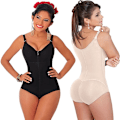 Miniatyrbild 3 av 6: Plus Size Shapewear Tummy Shaper Control Trosor Korrigerande underkläder Trosor Butt Lifter Big Size Bantningskorsett Dam Khaki 4XL
