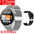Miniatyrbild 1 av 6: för Huawei Watch GT3 Smart Watch Herr Android Bluetooth Call IP68 Vattentät Blodtryck Fitness Tracker Smartwatch Dam Si Me-Bl Si smart watch