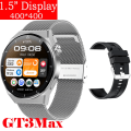 Miniatyrbild 1 av 6: för Huawei Watch GT3 Smart Watch Herr Android Bluetooth Call IP68 Vattentät Blodtryck Fitness Tracker Smartwatch Dam Si Me-Bl Si smartwatch