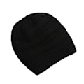 Miniatyrbild 1 av 6: 25 Färgade Enfärgade Beanies Kvinnor Stickade Beanie Hatt Mode Höst Vinter Varma Hattar SkulliesCap För Kvinnor Black