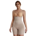 Miniatyrbild 1 av 6: Helkroppsformare Colombianska reduktiva gördlar Underbyst Korsett Body Waist trainer Butt Lifter Shapewear Slimmande underkläder Beige L