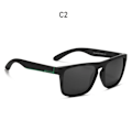 Miniatyrbild 1 av 6: Fashion Guy's Solglasögon från KDEAM Polarized Solglasögon Herr Klassisk design All-Fit Spegel Solglasögon Med Brand Box CE C2 Matte Black