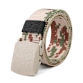 Miniatyrbild 1 av 6: Automatiskt spänne för män Nylon utomhus canvasbälte Högkvalitativt herrbälte Camouflage 1 120 CM