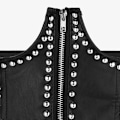 Miniatyrbild 6 av 6: Mode Lyxbälten för kvinna Svart Pu-lädersele Midjebälte Goth Korsett Bondage Bälte Damaccessoarer Gotiska kläder belt 4 Adjustable