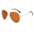 Miniatyrbild 1 av 6: Klassiska Retro Pilot Ocean Goggles Solglasögon För Kvinnor Män Unisex Metall Röda Solglasögon Sommarkörning 3025 Glasögonskydd C24 As Show