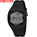 Miniatyrbild 1 av 6: SYNOKE Digital Watch Herr Silikonrem Led Elektronisk Display Lysande Multifunktion Armbandsur Military Reloj Hombre Black