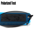 Miniatyrbild 4 av 6: 2021 100 % Titanium Matrix Neo Style Polarized Solglasögon Ultralätta Båglösa Män Körning Brand Design Solglasögon Oculos De Sol A5 Polarized