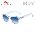 Miniatyrbild 3 av 6: Meeshow Design 2023 Män Kvinnor Retro Mode Solglasögon kristall Design Rund Båge 100 % UV-skydd Nylon Lins Solglasögon Red Sunglasses