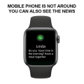 Miniatyrbild 5 av 6: Original IWO 14 T900 Pro Max Smart Watch Series 7 Bluetooth Call 44mm blodtrycksmätare Smartwatch Klockor för Apple Android Add Silver Steel