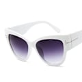 Miniatyrbild 1 av 6: Nytt Tom Modemärke Designer Cat Eye Dam Solglasögon Dam Gradient Points Solglasögon Big Oculos feminino de sol UV400 White multi