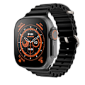 Miniatyrbild 1 av 6: Smart Watch Ultra 8 NFC GPS Track 49mm Herr Dam Smartwatch Series 8 Termometer BluetoothCall Vattentät Sport För Apple BlackHY