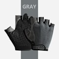 Miniatyrbild 1 av 6: Män Cykelhandskar Full Finger Touch Screen Motorcykel Cykel Mtb Cykel Handskar Gym Träningshandskar Utomhusfiske Hand Guantes Half Finger Grey L