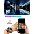 Miniatyrbild 6 av 6: TWS Wireless BT Headset Smart Watch Dam Herr 1,4 tum Blue Tooth Call Fitness Musik Sport Smartwatches 2 i 1 för Android iOS JM08 SVBWL