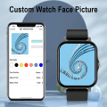 Miniatyrbild 6 av 6: Smart Watch Bluetooth Call Dial Information Push 1,69 Pekskärm Multi Sport Mode Weather Custom Dial Sportarmband Pink
