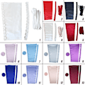 Miniatyrbild 3 av 6: 3st/ set Satin Korsett Kits Dragkedja Byte Bröllopsklänning Rygg Spets Webbing DIY Craft Bröllopsklänning Tillbehör Spets 8 light gery One Size
