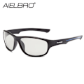 Miniatyrbild 4 av 6: AIELBRO Glasögon Cykling Fotokromatiska Solglasögon Man Cykelglasögon Polariserade Cykelglasögon För Cykel gafas ciclismo C07 GREY RED Polarized