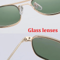 Miniatyrbild 6 av 6: Heta högkvalitativa flygsolglasögon Märke American Army Military Optical AO Solglasögon Pilot Glasögon Glaslinser Oculos AO8054 C5 Other