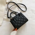 Miniatyrbild 3 av 6: Diamond Lattice Crossbody Bag Dam Axelväska Små handväskor och plånböcker Designer Cross Body Bag för kvinnor Flap Mini Tote Khaki