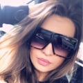 Miniatyrbild 3 av 6: Nya fyrkantiga solglasögon kvinnor överdimensionerade och lyxiga mode lyxmärke Personlighet Gradient Leopard Gafas UV400 Matt Black Other