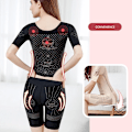 Miniatyrbild 6 av 6: Kvinnor Sexig Body Mage Control Shapewear Viktminskning Body Push Up Shapers Underkläder Bantning Midjestöd Underkläder Black M