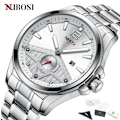 Miniatyrbild 1 av 6: NIBOSI Herrklockor Toppmärke Lyx Sport Watch för män Vattentät Auto Date Julklapp Herrklocka Watch Masculino with original box-10