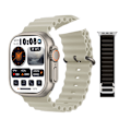 Miniatyrbild 1 av 2: HK8 Pro MAX Ultra Smart Watch Series 8 49 mm 2,12 tum Amoled HD-skärm Hög uppdateringsfrekvens NFC Kompass Man Kvinna Sport SmartWatch and alpine strap-a