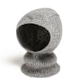 Miniatyrbild 1 av 6: Vinterstickad mössa för kvinnor, dambalaclava, varm ringhalsduk i garn, beanie, utomhus snood, krage, halsduk, ny WB39-2