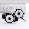 Miniatyrbild 3 av 6: Kvinnor Casual Quartz klockor Läderband Ny watch med armband Analog watch Elegant kreativ utan digital urtavla Relogio style 1