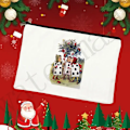 Miniatyrbild 1 av 6: Alice i Underlandet Printed case Sminkväska Mode Dam Kosmetika Organizer för resor Förvaringsväska för Damväska Lavender