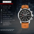 Miniatyrbild 4 av 6: BENYAR Mode Chronograph Sport Herrklockor Toppmärke Lyx Quartz Watch Reloj Hombre saat Klocka Man timme relogio Masculino All black