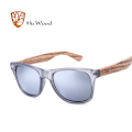Miniatyrbild 1 av 6: HU WOOD Solglasögon Män Träsolglasögon För unisex Dam Solglasögon Polariserade Glasögon HD Lins Spegelskydd GR8004 Silver HU WOOD Polarized