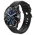 Miniatyrbild 1 av 6: Smart Watch Bluetooth Call Ecg Ppg Full Touch Screen Väder Samtalsinformation Påminnelse Multi Voice Sports Mode Smart Armband belt black